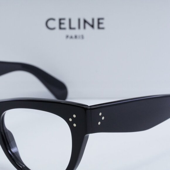 Final Price! Celine CL5003IN 001 Black Eyeglasses - Picture 3 of 10